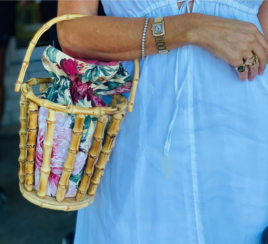 Bamboo Bucket Bags
