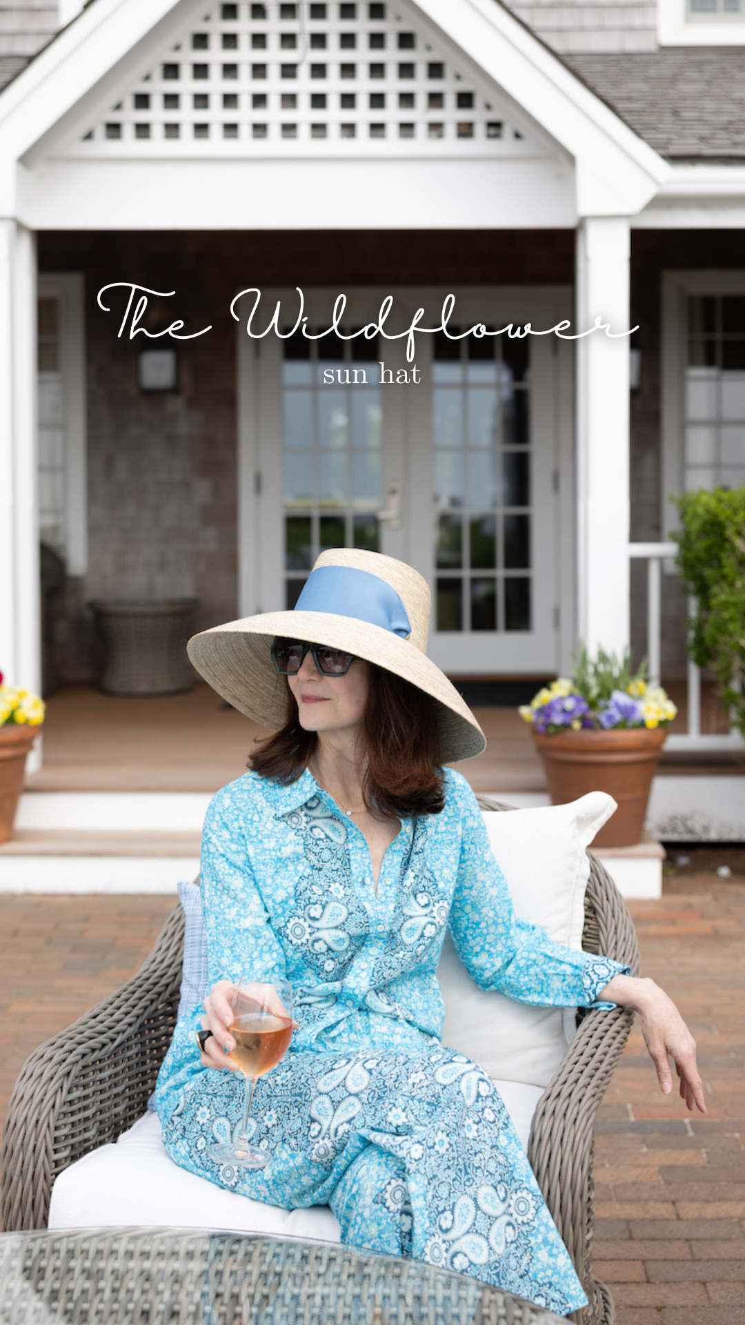 Wildflower Hat - Sarah Bray Ribbon Hat - Sarah Bray Sun Hat