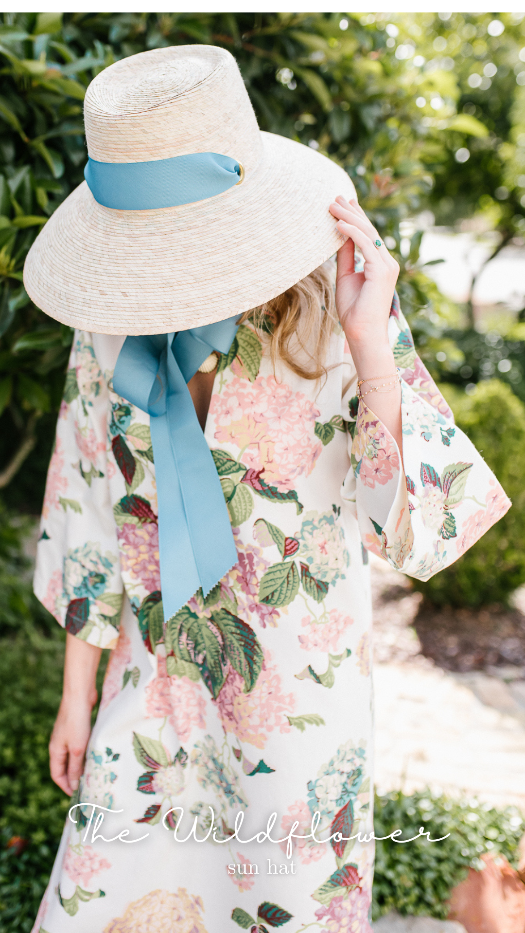 Wildflower Hat - Sarah Bray Ribbon Hat - Sarah Bray Sun Hat  display picture 1
