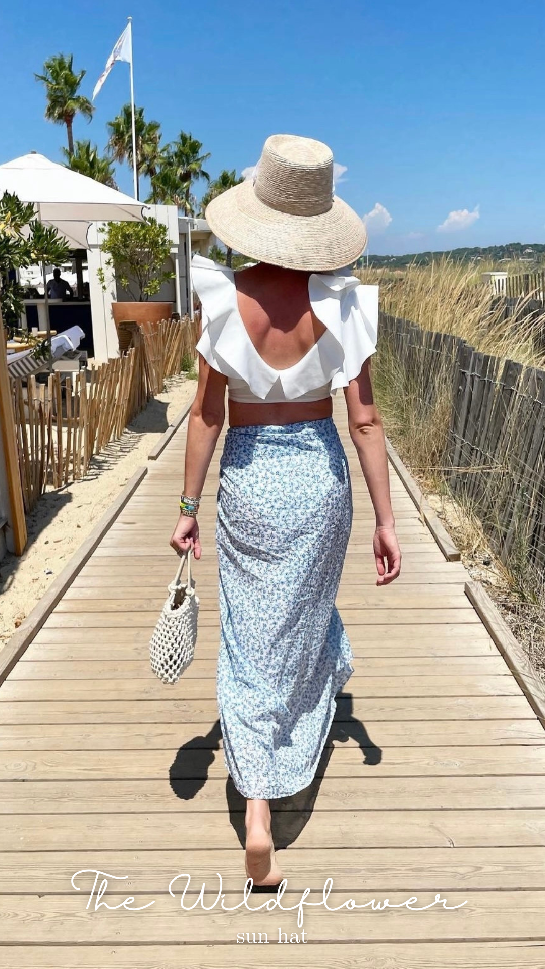 Wildflower Hat - Sarah Bray Ribbon Hat - Sarah Bray Sun Hat  display picture 1