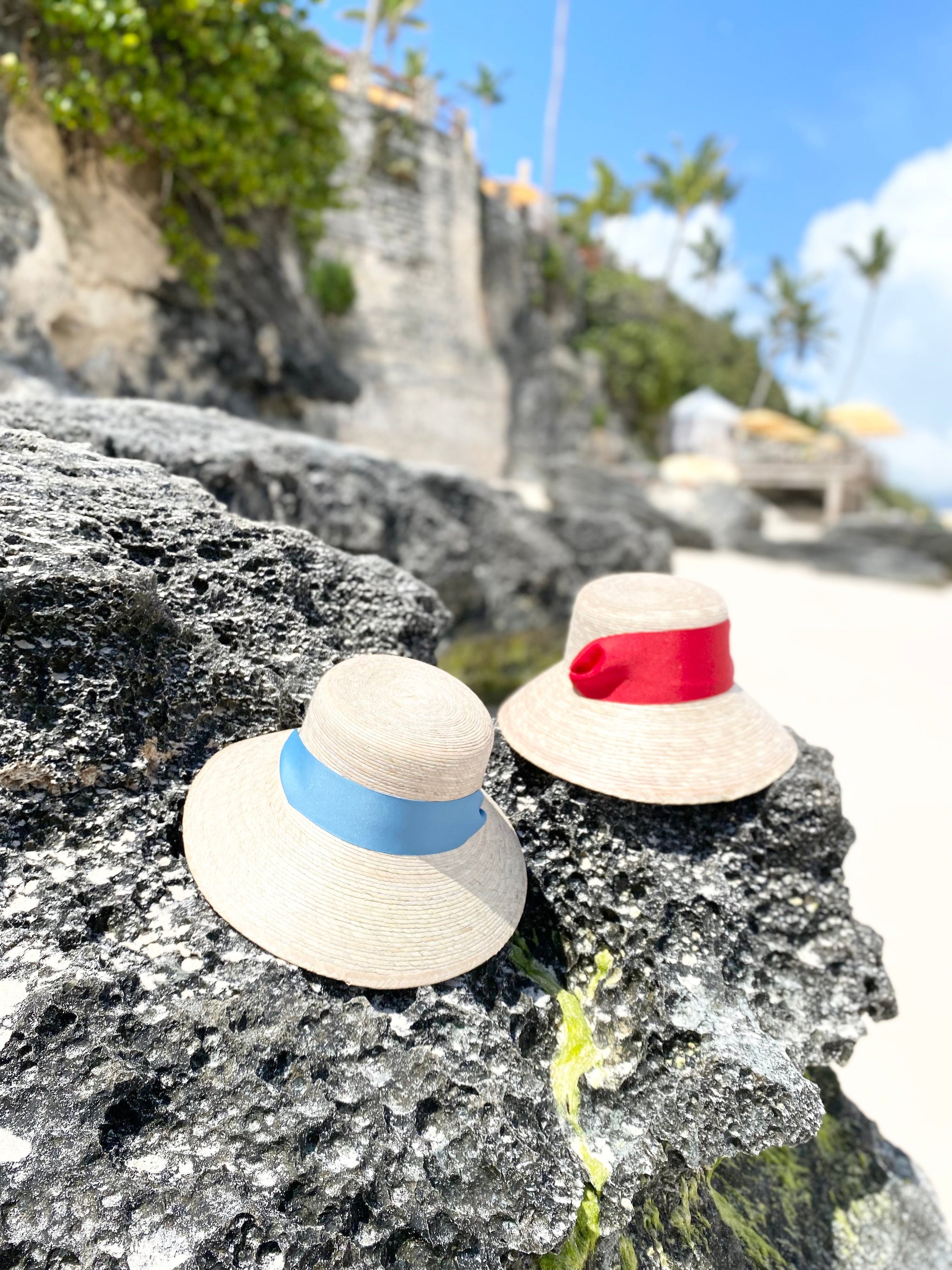 Clematis Bucket Hat - Ivory Grosgrain Ribbon – Sarah Bray Bermuda