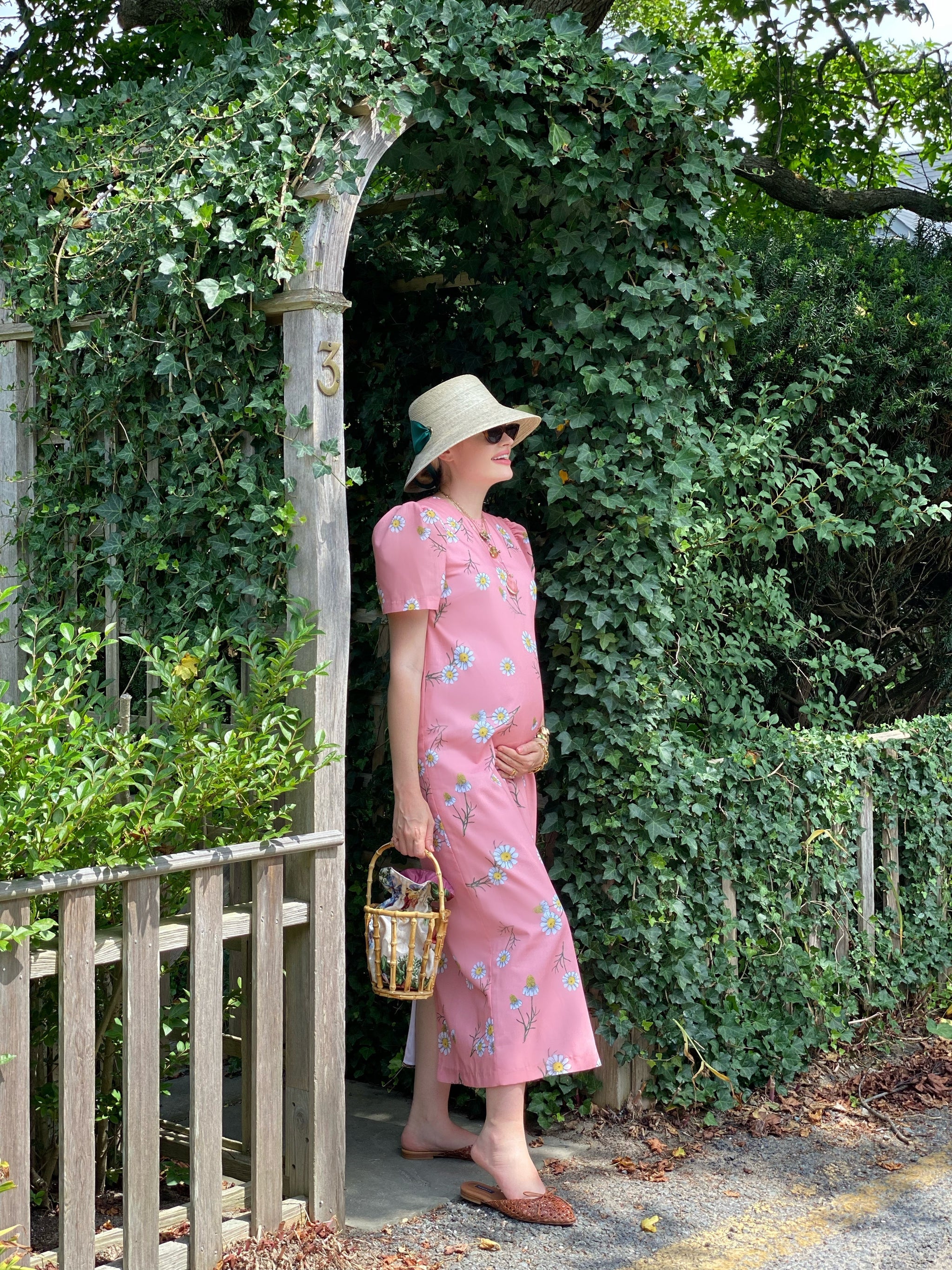 Hollyhock Sun Hat - White Long Grosgrain Ribbon – Sarah Bray
