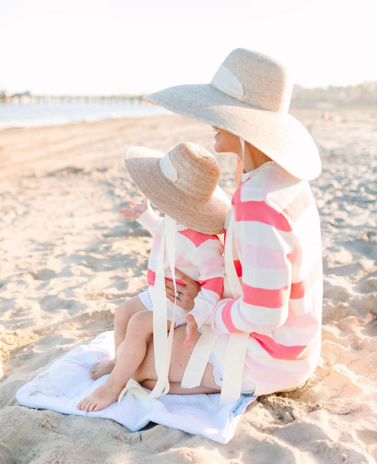Matching Mommy Daughter Beach Hats Mommy and Me Ideas Summer Beach Hats  Hello Sunshine Little Sunshine EB3479MND Set of 2 Hats -  Canada