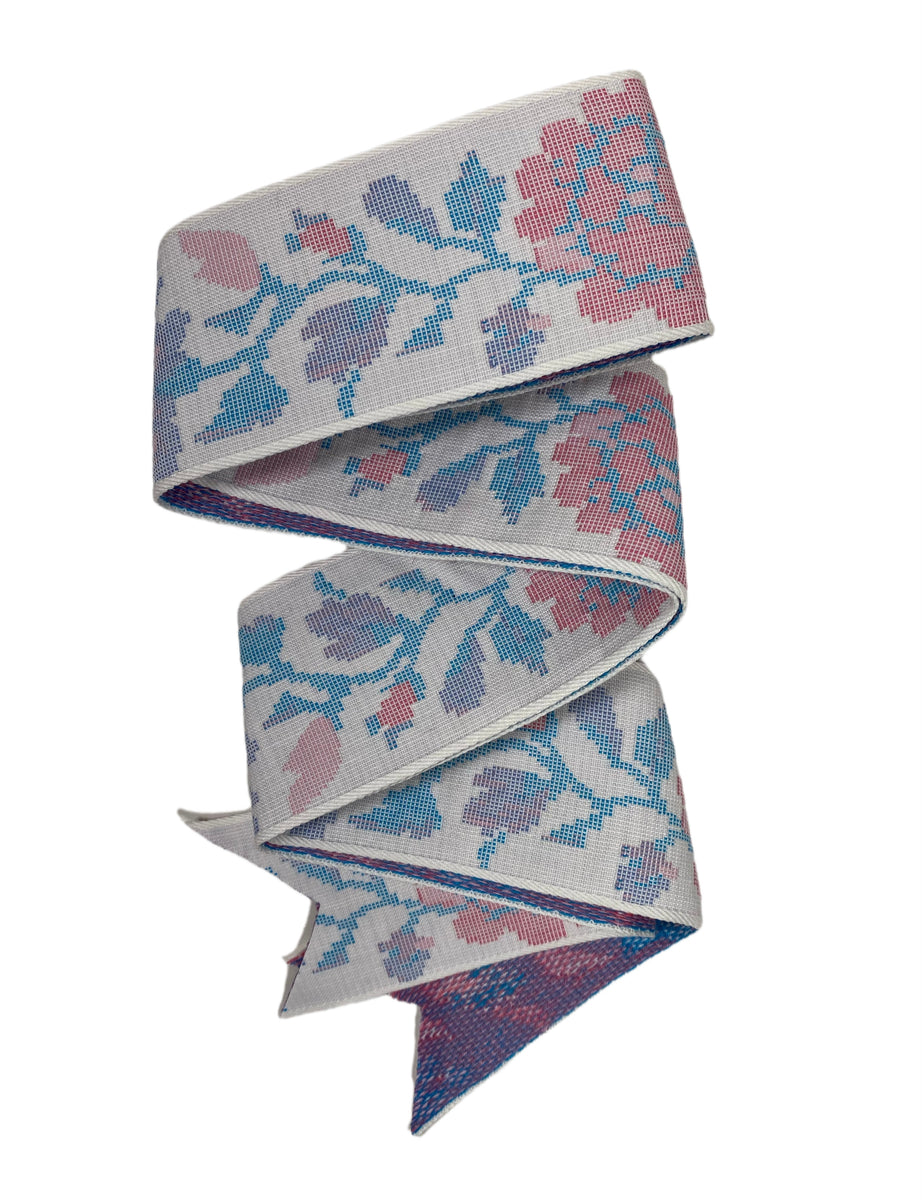 Sarah Bray Ric Rac Ribbon Vintage Pastel Floral Ribbon - Short – Sarah Bray Bermuda