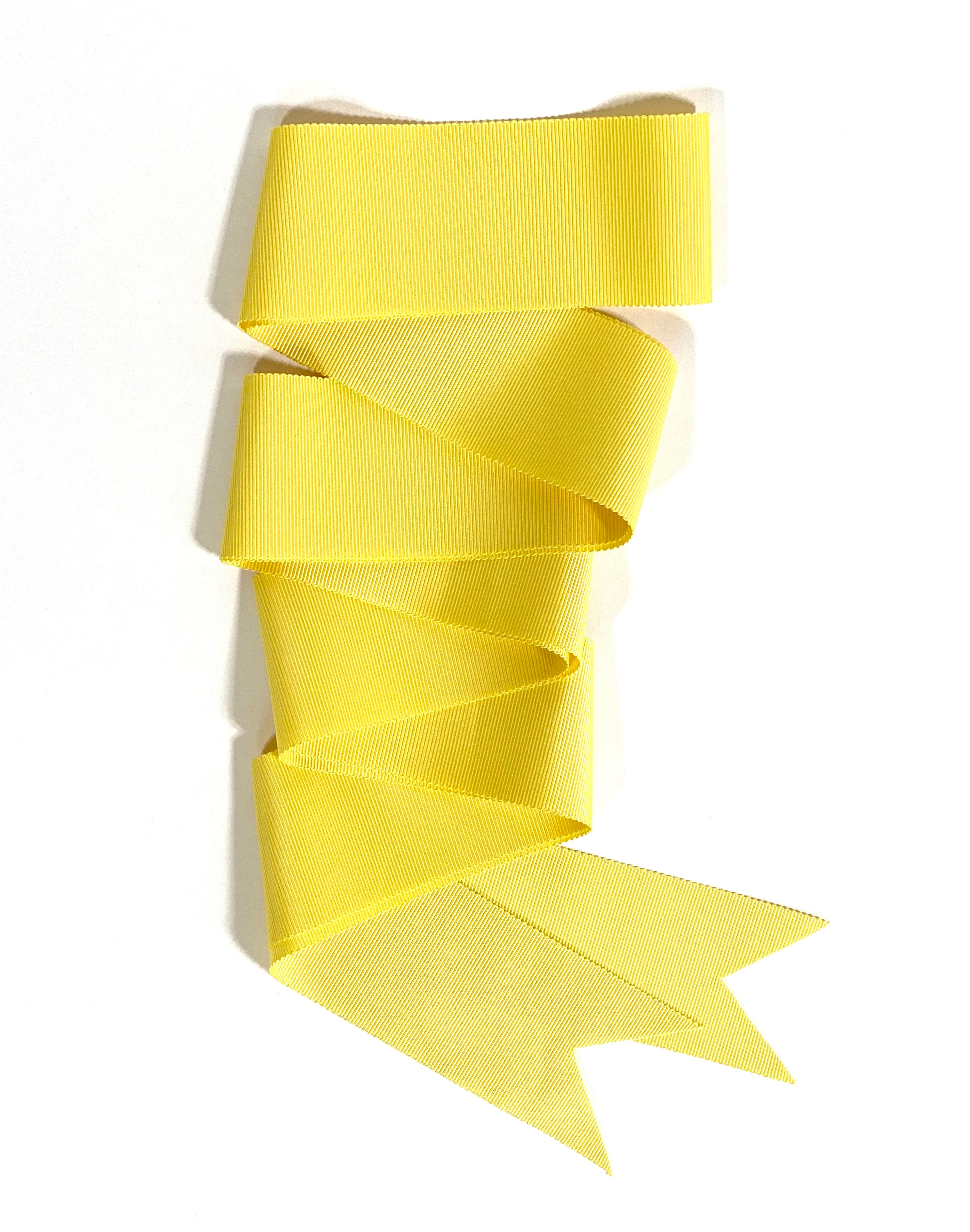 Yellow Grosgrain Ribbon - Long – Sarah Bray Bermuda